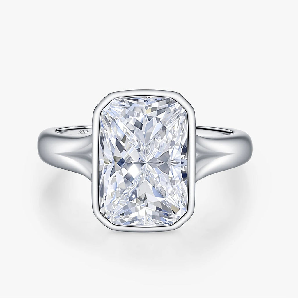 4.5CT D Color Moissanite Ring