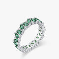 Anillo de ojo de caballo verde